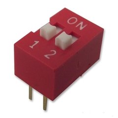 Dip Switch 2 Posiciones Interruptores Arduino Nubbeo