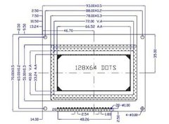 Display Lcd 128x64 Grafico Spi St7920 Glcd Nubbeo - tienda online