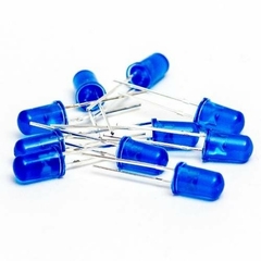 Pack 100 Leds 5mm Azul Difuso Arduino Nubbeo - comprar online