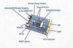 Modulo Desarrollo Stm32f030f4p6 Cortex M0 Stm32 Nubbeo - Nubbeo