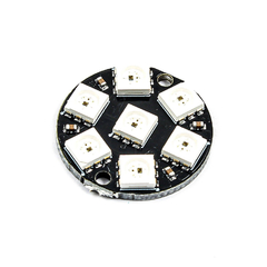 Circulo 7 Leds Rgb 5050 Ws2812 Neopixel Cjmcu Arduino Nubbeo - comprar online