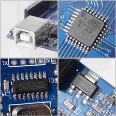 Arduino Uno Atmega328 Compatible Ch340 + Cable Usb Nubbeo - Nubbeo