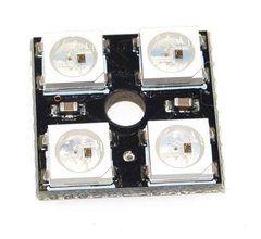 Cuadrado 4 Led Rgb 5050 Ws2812 Neopixel Cjmcu Arduino Nubbeo - comprar online