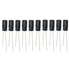 Pack 10x Capacitor Electrolitico 470uf 16v Arduino Nubbeo