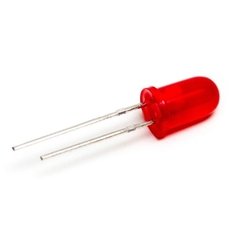 Pack 10 Leds 5mm Rojo Difuso Arduino Nubbeo en internet