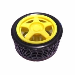 Motor Dc 3v A 6v Caja Reductora Rueda Goma Nubbeo - comprar online