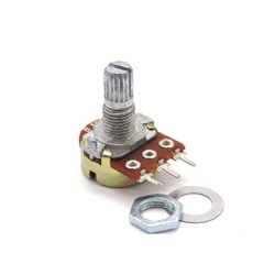 Potenciometro 100k Ohm Lineal Pote 15mm B100k Arduino Nubbeo