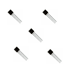 Pack 5x Transistor BC547 NPN 45v 100ma To92 Arduino Nubbeo
