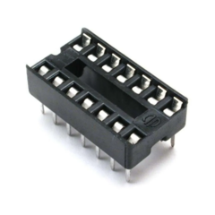 Zocalo Dip14 Ic Socket Dip 14 2x7 Arduino Nubbeo - comprar online