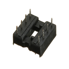 Zocalo Dip6 Ic Socket 6 Pin Dip 6 2x3 Arduino Nubbeo - tienda online