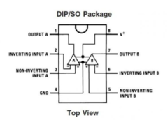 Circuito Integrado Lm358 Dip Amplificador Operacional Nubbeo en internet