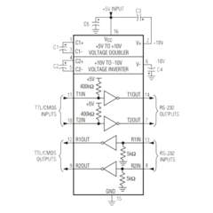 MAX232 Conversor De Nivel RS232 A Ttl Dip Max232n Nubbeo - comprar online