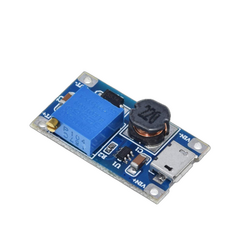 Fuente Step Up MT3608 Booster MicroUSB 28V DC Arduino Nubbeo - comprar online