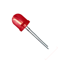 Pack 5 Leds 10mm Rojo Cristal Cristalino Nubbeo - comprar online