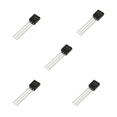 Pack 5x Transistor S8050 NPN 25V 500ma TO92 Arduino Nubbeo