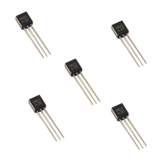 Pack 5x Transistor S9013 NPN 25V 500mA TO92 Arduino Nubbeo