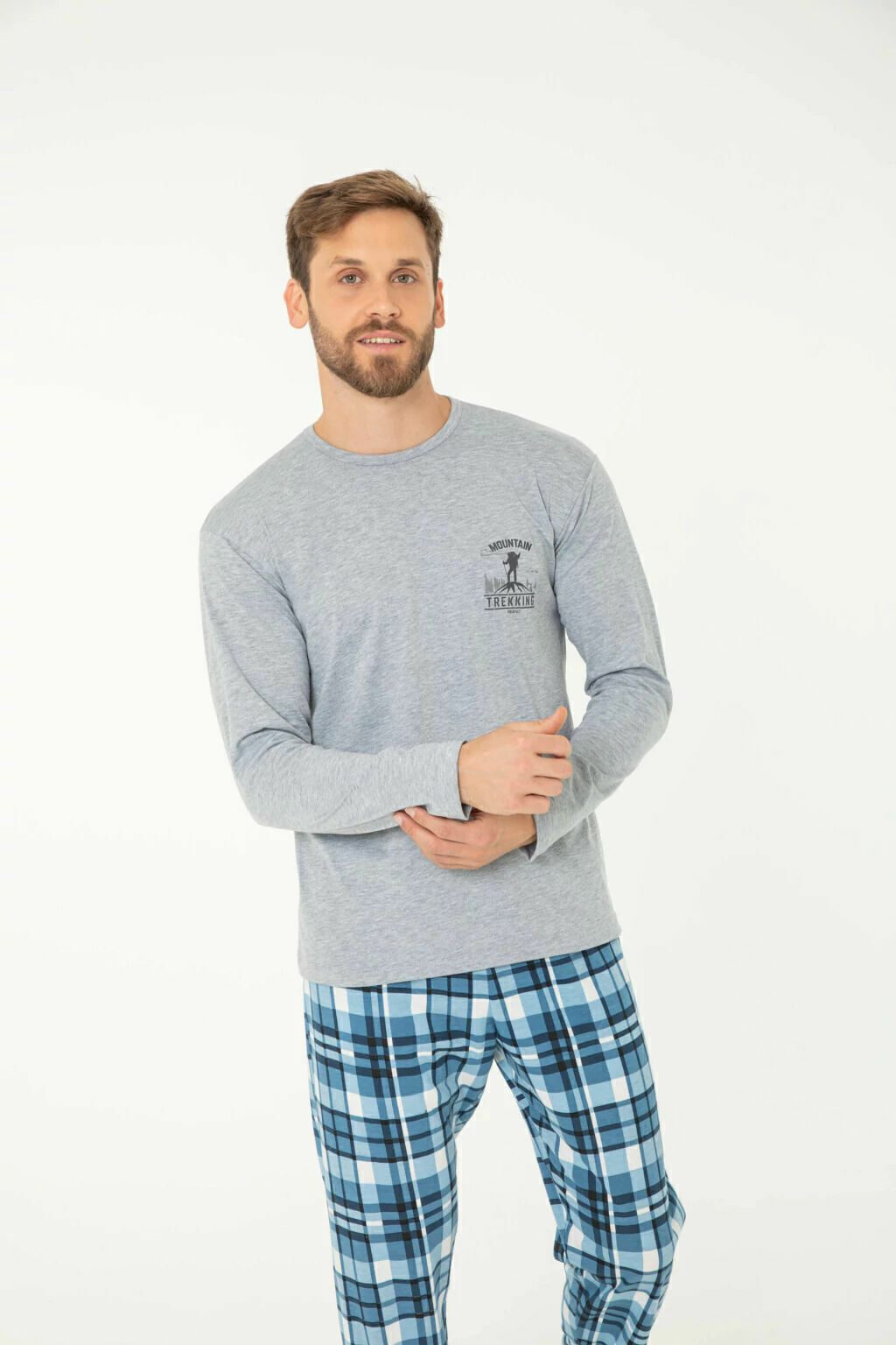 Pijama escoces hombre best sale