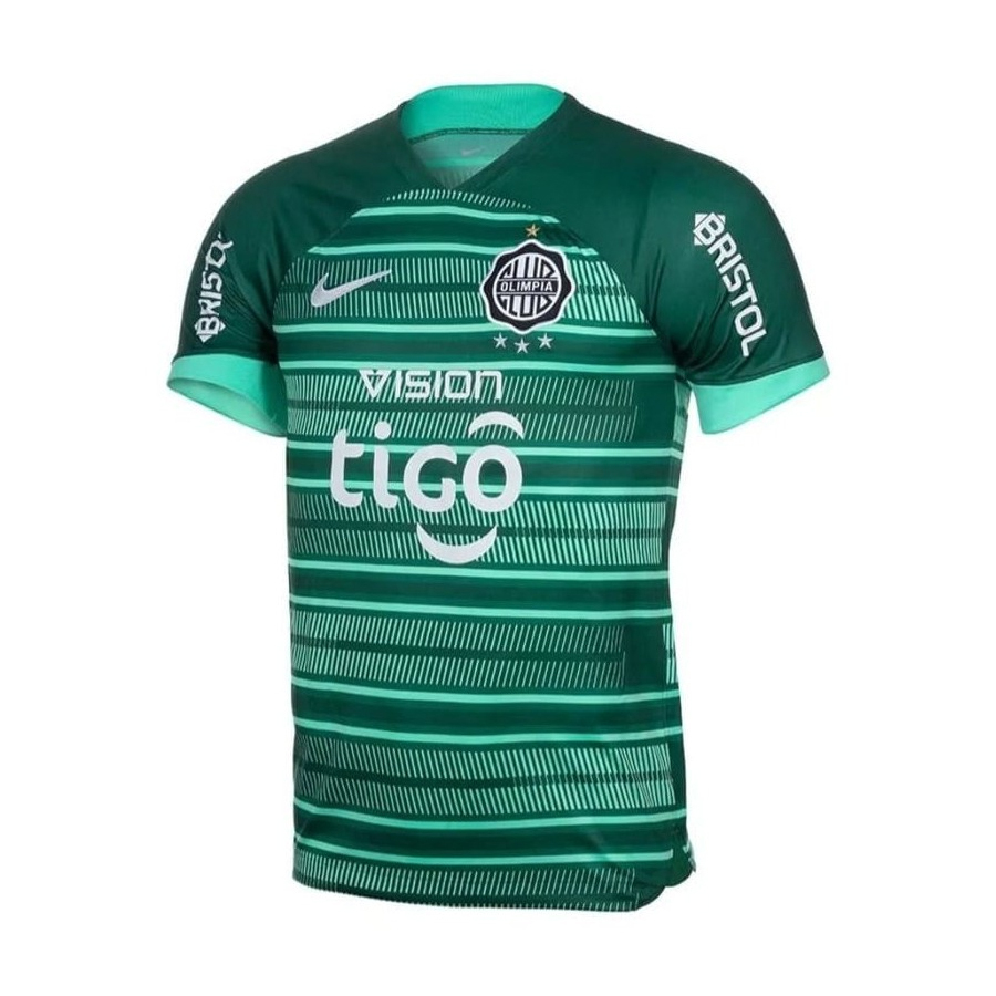 Camisa Clube Olimpia Third 23/24 sn° Torcedor Masculino - Verde