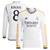 Camisa Real Madrid Home 23/24 Kroos 8 Torcedor Manga Longa Masculina - Branco