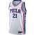 Jersey Philadelphia 76ers Joel Embiid Swingman - Branco - comprar online