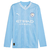 Camisa Manchester City Home 23/24 Haaland 9 Torcedor Manga Longa Masculina - Azul - comprar online