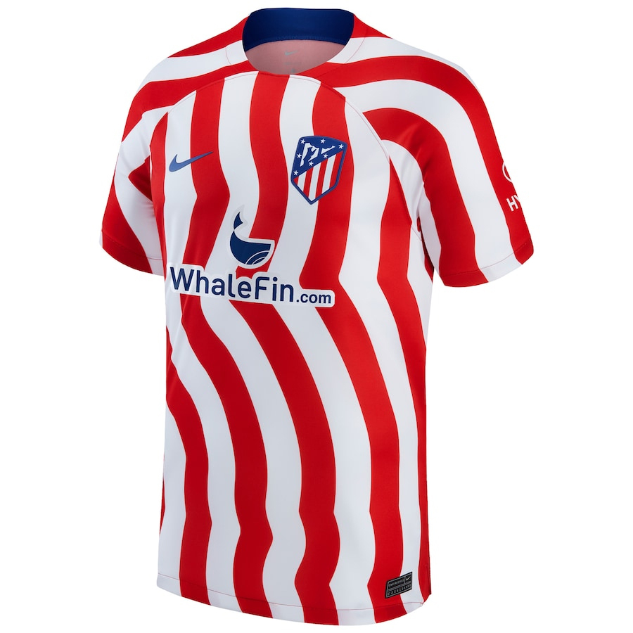 Camisa Atlético de Madrid Home 22/23 Felipe 18 Torcedor Masculino -  Vermelho e Branco