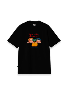 Remera Cheddar Kid Negro