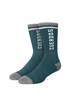 Socks Cuerdos Carl Celeste/Gris