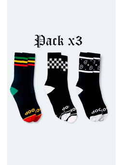 Pack Black - Socks x3