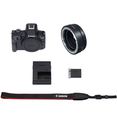 Câmera Canon EOS R50 + Adaptador de Lentes RF Mirrorless - comprar online