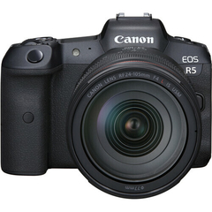 Câmera Canon EOS R5 + Lente RF 24-105mm f/4 L IS USM KIT qq