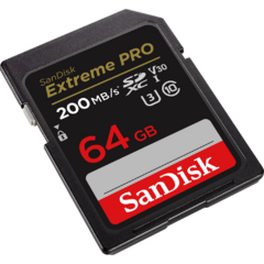 Sd 64gb extreme pro 200