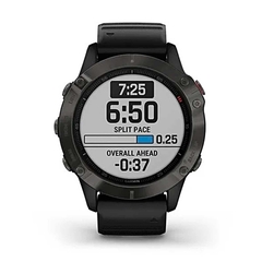 Relógio Smartwatch Fênix 6s Garmin Sapphire Cinza - comprar online