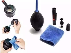 Kit para Limpeza Lentes e Cameras Dslr 3 Em 1 com Caneta, Soprador e Pano - comprar online