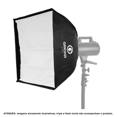 Softbox Bowens 60x60 Para Tocha Godox Greika SK300 SK400