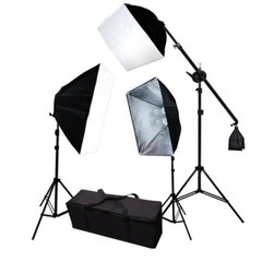 Kit Softbox Com Girafa Iluminação Contínua Fria 495w - loja online