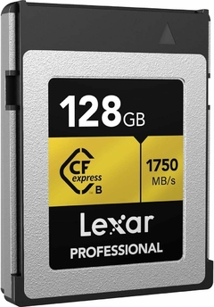 Cartão de Memória 128GB CFexpress Card Type B 1750MB/s Lexar Professional