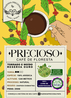 Café PRECIOSO COMBO - OURO 250g + Prata 500g - Gourmet Agroflorestal Orgânico - comprar online