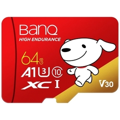 Micro Cartão Memória 32 ou 64gb Classe10 U3 BANQ na internet