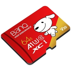 Micro Cartão Memória 32 ou 64gb Classe10 U3 BANQ - loja online