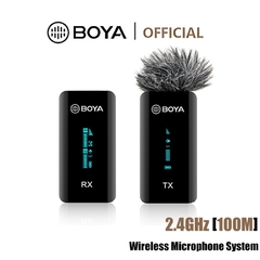 Microfone Boya BY-XM6 S1 Lapela Sem Fio