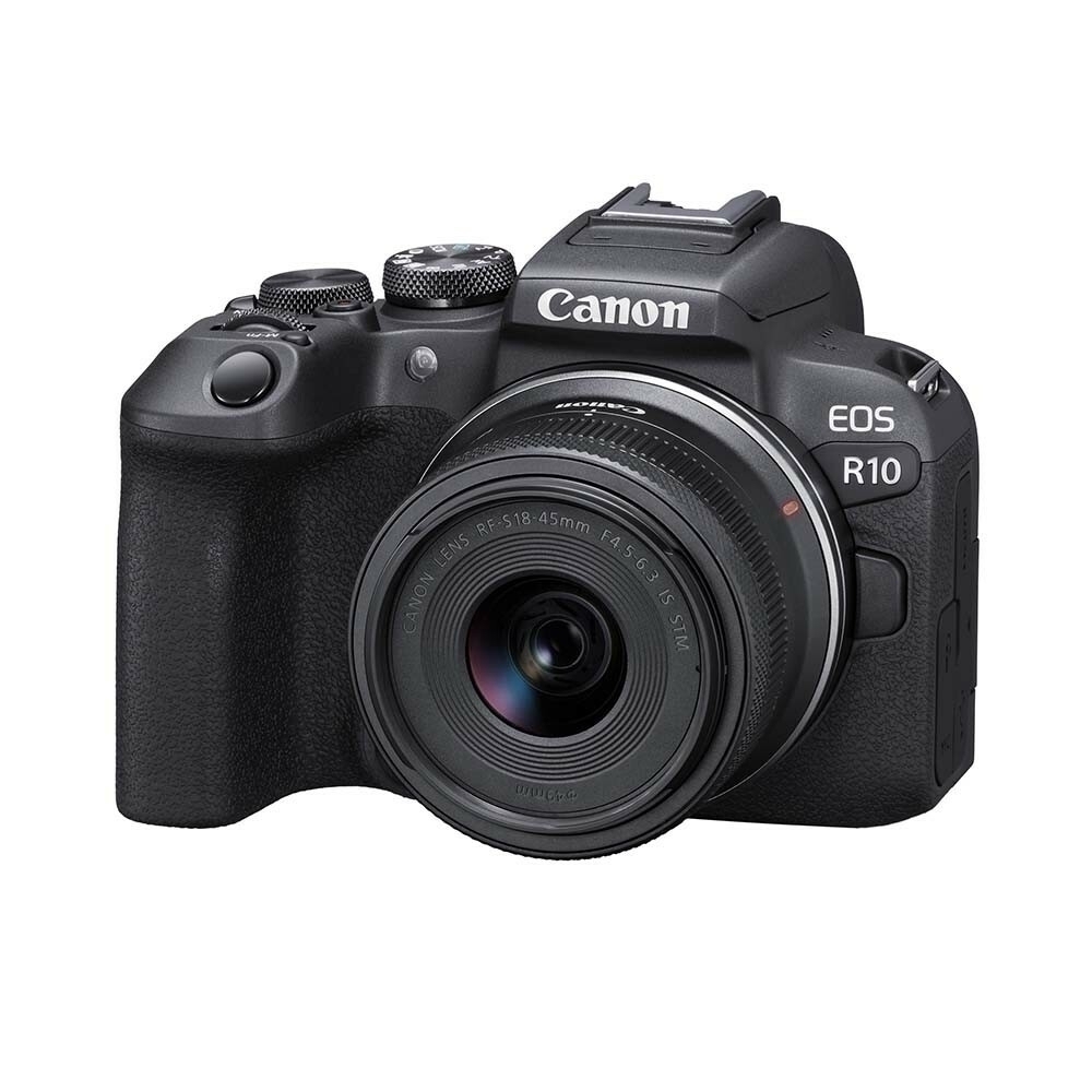 Canon EOS R10 Mirrorless 4K com Lente 18-45mm STM - eMania Foto e