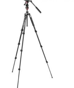 Tripé Manfrotto Befree Live + Cabeça Hidráulica Fluído MVH400AH Mvkbfrl-live na internet