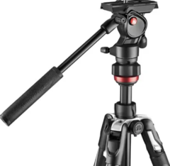 Tripé Manfrotto Befree Live + Cabeça Hidráulica Fluído MVH400AH Mvkbfrl-live - comprar online