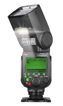 Flash YN968C c/ LED Yongnuo Canon