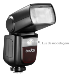 Flash V860 III + Rádio X2T Godox à Bateria Luz LED HSS na internet