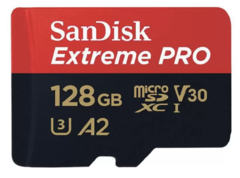 Micro Sd Sandisk Extreme PRO 128gb Classe10
