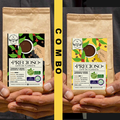 Café PRECIOSO COMBO - OURO 250g + Prata 500g - Gourmet Agroflorestal Orgânico