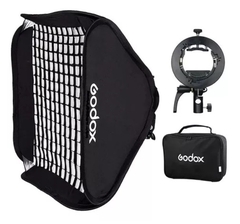 Softbox Para Flash Speedlight 60x60 Godox Com Grid