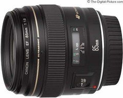 Lente Canon EF 85mm F/1.8 USM na internet
